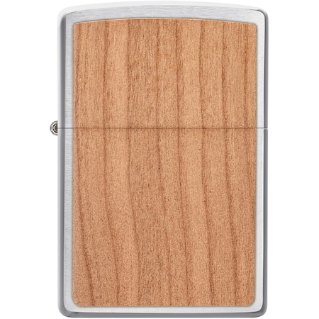 Zippo 2024 Zippo Satin Chrome Woodchuck Cherry,  ZIP-49462